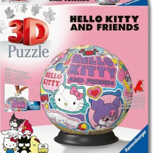 3D Puzzleball 72 pz Hello Kitty - RAVENSBURGER - immagine 5