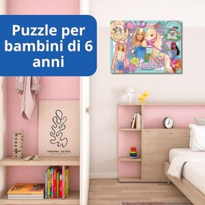 Puzzle 100 pz XXL Barbie - RAVENSBURGER - immagine 3