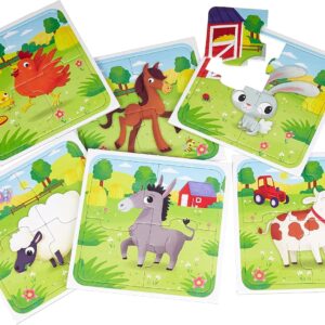 Carotina baby puzzle La Fattoria - LISCIANI - immagine 3