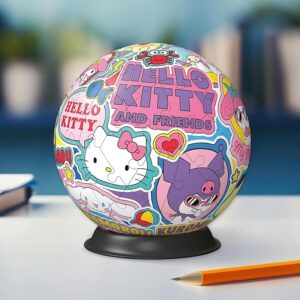3D Puzzleball 72 pz Hello Kitty - RAVENSBURGER - immagine 4