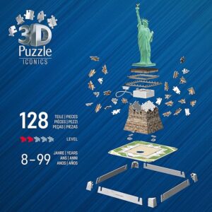 3D Puzzle Statua della Liberta - RAVENSBURGER - immagine 3