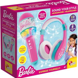 Cuffie e microfono Barbie - LISCIANI - immagine 2