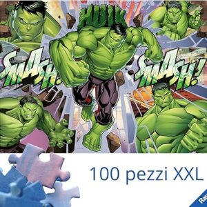 Puzzle 100 pz XXL Marvel Hulk - RAVENSBURGER - immagine 4