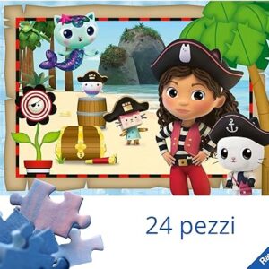 Puzzle 24 pz Giant Gabbys Dollhouse B - RAVENSBURGER - immagine 2