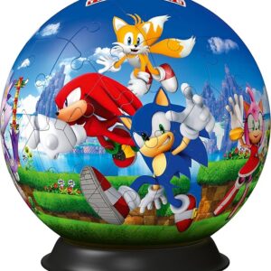 3D Puzzleball 72 pz Sonic the Hedgehog - RAVENSBURGER- - immagine 5