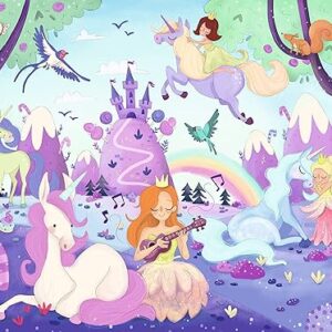 Puzzle 24 pz Giant Unicorni - RAVENSBURGER - immagine 2