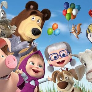 Puzzle 24 pz Giant Masha e Orso - RAVENSBURGER - immagine 2