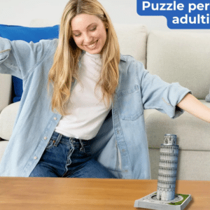 3D Puzzle Torre di Pisa Led - RAVENSBURGER - immagine 4