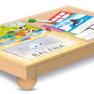 Tavolo multi attività 3in1 legno Montessori - LISCIANI - immagine 4