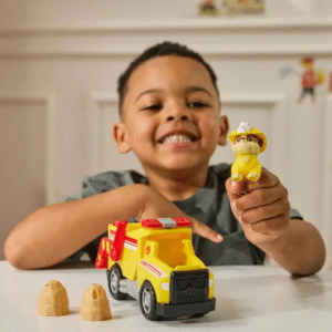Veicolo Tematizzato Fire Rescue Rubble Paw Patrol - SPIN MASTER - immagine 4