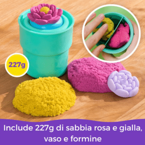 Fiore che sboccia Kinetic sand - SPIN MASTER - immagine 7