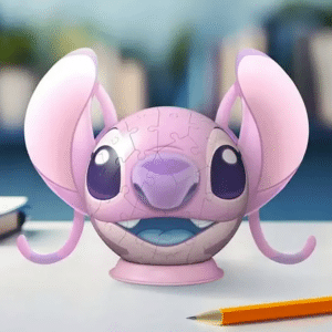 3D Puzzleball 72 pz Angel con orecchie - RAVENSBURGER - immagine 4