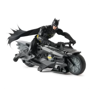Batcycle Radiocomandata con Batman 30 cm - SPIN MASTER - immagine 1