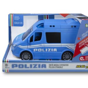 Unità mobile operativa Polizia stradale 1:20 - REEL TOYS - immagine 2