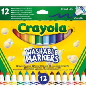 12 pennarelli maxi punta lavabili - CRAYOLA - immagine 1