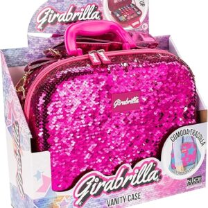 Valigetta trucchi Girabrilla magenta/silver - NICE - immagine 6