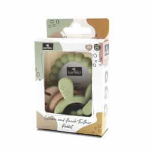 Massaggiagengive in Silicone con Faggio Coniglio Verde - LORELLI - immagine 4