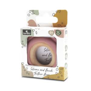 Massaggiagengive silicone e faggio Orsetto Rosa - LORELLI - immagine 3