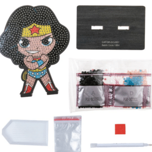 Wonder woman Crystal art buddy - CRAFT BUDDY - immagine 3