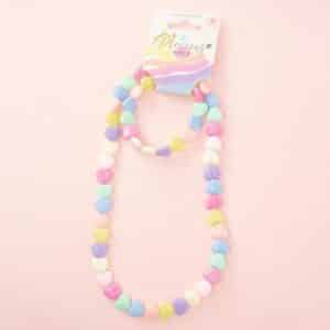 Collana e bracciale Cuoricini - NICE - immagine 3