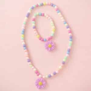 Bracciale e collana Love e peace - NICE - immagine 4