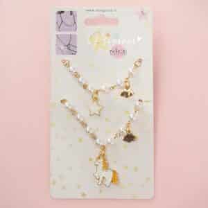Collana e bracciale Unicorn lover 2PZ - NICE - immagine 2