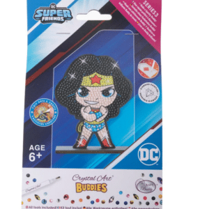 Wonder woman Crystal art buddy - CRAFT BUDDY - immagine 1
