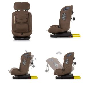 Seggiolino auto I-SIZE 40-150 cm ISOFIX 360 X FACTOR - CHIPOLINO - immagine 3