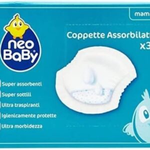 30 Coppette Assorbilatte in bustina - NEO BABY - immagine 1