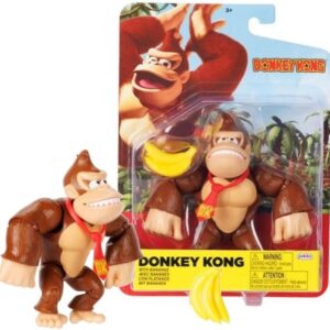 Donkey Kong Action Figure 10 cm - JAKK PACIFIC - immagine 1
