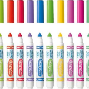 12 colori lavabilissimi punta maxi colori tropicali - CRAYOLA - immagine 2