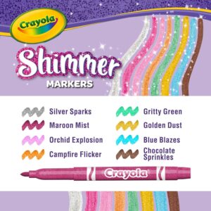 8 pennarelli glitter - CRAYOLA - immagine 2
