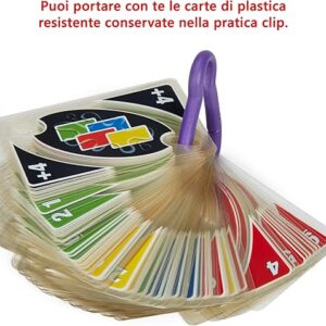 Carte Uno resistenti all'acqua - MATTEL - immagine 7