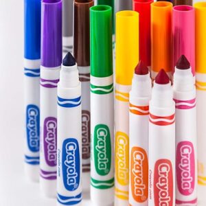 24 pennarelli maxi punta lavabili - CRAYOLA - immagine 4