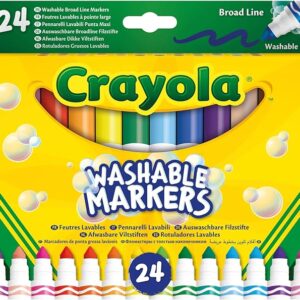 24 pennarelli maxi punta lavabili - CRAYOLA - immagine 1