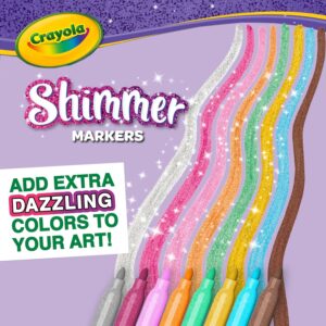 8 pennarelli glitter - CRAYOLA - immagine 3