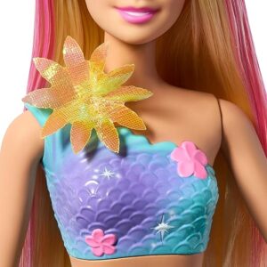 Barbie sirena magia floreale - MATTEL - immagine 2