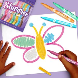 8 pennarelli glitter - CRAYOLA - immagine 4