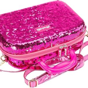 Valigetta trucchi Girabrilla magenta/silver - NICE - immagine 3