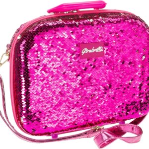 Valigetta trucchi Girabrilla magenta/silver - NICE - immagine 4