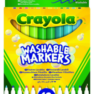 12 pennarelli punta fina lavabili - CRAYOLA - immagine 1