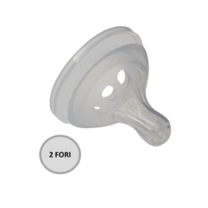 Tettarella 2 fori flusso normale silicone - THAQT'S LOVE - immagine 1
