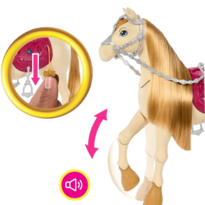 Barbie Tornado, cavallo interattivo - MATTEL - immagine 2