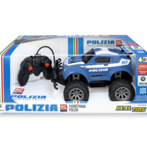 Fuoristrada Polizia radiocomandata 1:16 - REEL TOYS - immagine 2