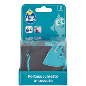Portasucchietto in tessuto azzurro - NEO BABY - immagine 1
