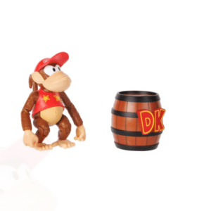 Donkey Kong Action Figure di Diddy Kong 10 cm - JAKK PACIFIC - immagine 2