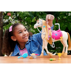 Barbie Tornado, cavallo interattivo - MATTEL - immagine 3