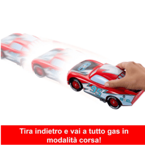 Cars Saetta Mcqueen Super deparata - MATTEL - immagine 3