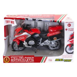 Moto Vigili del fuoco - REEL TOYS - immagine 2