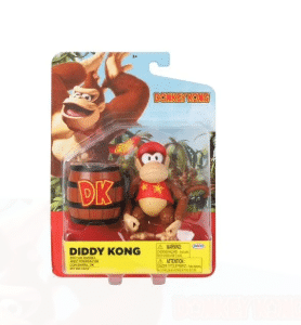 Donkey Kong Action Figure di Diddy Kong 10 cm - JAKK PACIFIC - immagine 1
